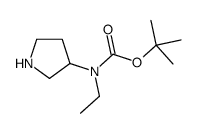 Ethyl-pyrrolidin-3-yl-carbamic acid tert-butyl ester picture