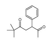 6,6-dimethyl-3-phenylheptane-2,5-dione结构式