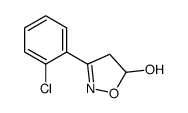 3-(2-chlorophenyl)-4,5-dihydro-1,2-oxazol-5-ol Structure