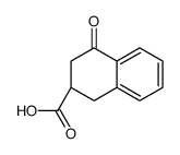 (S)-4-Oxo-1,2,3,4-tetrahydronaphthalene-2-carboxylic acid Structure