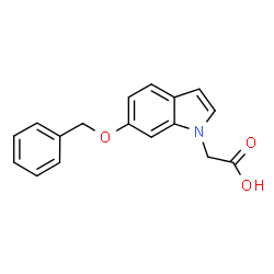 [6-(Benzyloxy)-1H-indol-1-yl]acetic acid picture