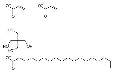 2,2-bis(hydroxymethyl)propane-1,3-diol,octadecanoate,prop-2-enoate Structure