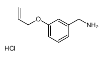 (3-prop-2-enoxyphenyl)methanamine,hydrochloride Structure