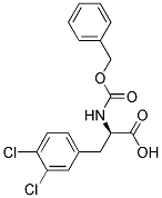 Cbz-3,4-Dichloro-D-Phenylalanine Structure