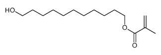 11-hydroxyundecyl 2-methylprop-2-enoate结构式