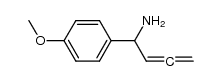 1-(4-methoxyphenyl)buta-2,3-dien-1-amine Structure