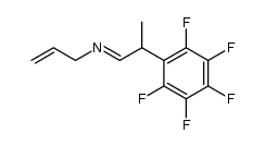 N-(2-(perfluorophenyl)propylidene)prop-2-en-1-amine结构式