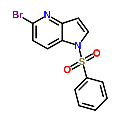 1-(Phenylsulfonyl)-5-bromo-4-azaindole picture