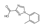 1-O-TOLYL-1H-1,2,4-TRIAZOLE-3-CARBOXYLIC ACID结构式