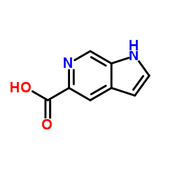 1H-Pyrrolo[2,3-c]pyridine-5-carboxylic acid Structure