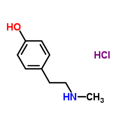 4-[2-(Methylamino)ethyl]phenol hydrochloride picture