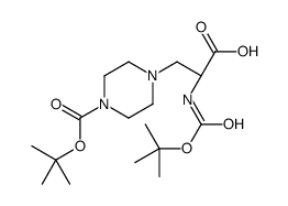 (S)-1-Boc-4-(2-Boc-amino-2-carboxyethyl)piperazine picture