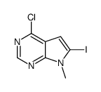 4-氯-6-碘-7-甲基-7H-吡咯并[2,3-d]嘧啶图片