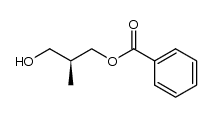 (S)-3-hydroxy-2-methylpropyl benzoate Structure