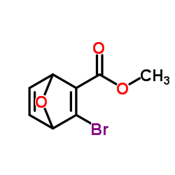 methyl3-bromo-7-oxabicyclo[2.2.1]hepta-2,5-diene-2-carboxylate Structure