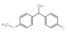 4-氟-4'-(甲硫基)苯氢结构式