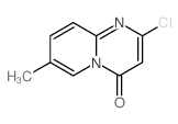 2-氯-7-甲基-4H-吡啶并[1,2-a]嘧啶-4-酮结构式