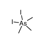 diiodo(trimethyl)-λ5-arsane结构式