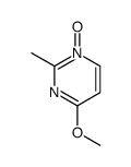 Pyrimidine, 4-methoxy-2-methyl-, 1-oxide (8CI,9CI)结构式