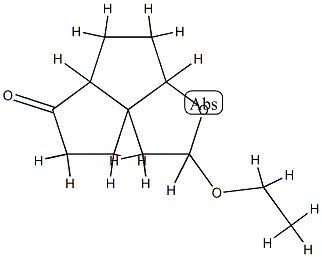 6H-Pentaleno[1,6a-b]furan-6-one,2-ethoxyoctahydro-(9CI)结构式