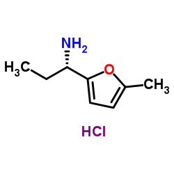 (S)-1-(5-甲基呋喃-2-基)丙-1-胺盐酸盐图片