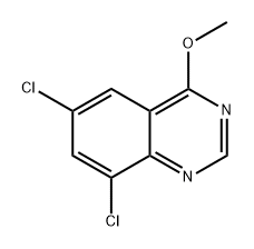 Quinazoline, 6,8-dichloro-4-methoxy-结构式