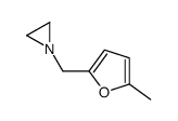 Aziridine, 1-[(5-methyl-2-furanyl)methyl]- (9CI) Structure