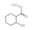 methyl 2-hydroxycyclohexanecarboxylate structure