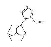 1H-Tetrazole,5-ethenyl-1-tricyclo[3.3.1.13,7]dec-1-yl- structure