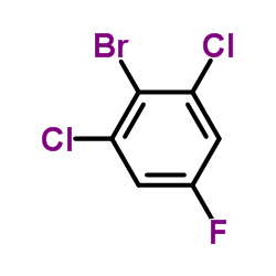 2-Bromo-1,3-dichloro-5-fluorobenzene structure