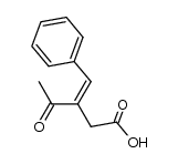 3-acetyl-4-phenyl-but-3-enoic acid Structure