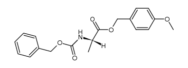 Z-L-Ala 4-methoxybenzyl ester Structure