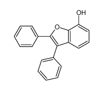 2,3-diphenyl-1-benzofuran-7-ol Structure