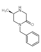 (R)-1-苄基-5-甲基哌嗪-2-酮结构式