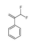 3,3-Difluoro-2-phenylpropene-1 Structure