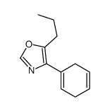 2,5-Dihydro-4-phenyl-5-propyloxazole structure