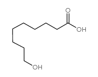 9-HYDROXYNONANOIC ACID Structure