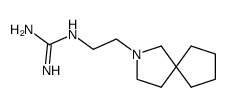 [2-(2-aza-spiro[4.4]non-2-yl)-ethyl]-guanidine Structure