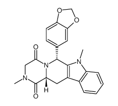 二甲基他达那非结构式