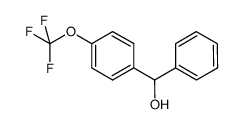 phenyl(4-(trifluoromethoxy)phenyl)methanol Structure