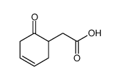 3-Cyclohexene-1-acetic acid, 6-oxo- (9CI) structure