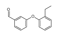 Benzaldehyde, 3-(2-ethylphenoxy)- (9CI) picture