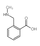 2-[(Methylamino)methyl]benzoic acid结构式