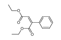 phenyl-maleic acid diethyl ester Structure