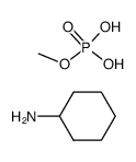 cyclohexanamine methyl phosphate Structure