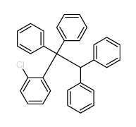 1-chloro-2-(1,1,2,2-tetraphenylethyl)benzene结构式