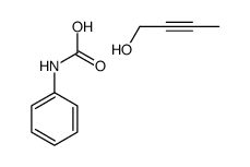 but-2-yn-1-ol,phenylcarbamic acid Structure