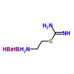 S-(2-氨乙基)异硫脲溴鎓氢溴酸盐结构式