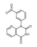 1-(3-nitrophenyl)pyrido[2,3-d]pyrimidine-2,4(1H,3H)-dione结构式