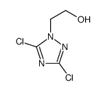 2-(3,5-dichloro-1,2,4-triazol-1-yl)ethanol Structure